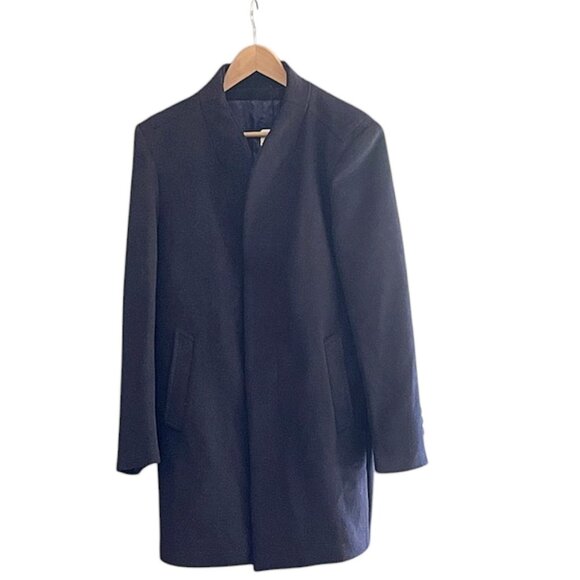 Vogstyle Men’s Wool Blend Stand Collar Coat – Asian Size L (Fits Like US S) - Picture 4 of 10
